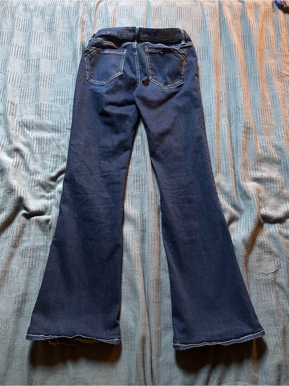 Buckle Black Jeans *HEMMED SHORTER*